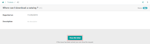 Ticket closing in Odoo Helpdesk