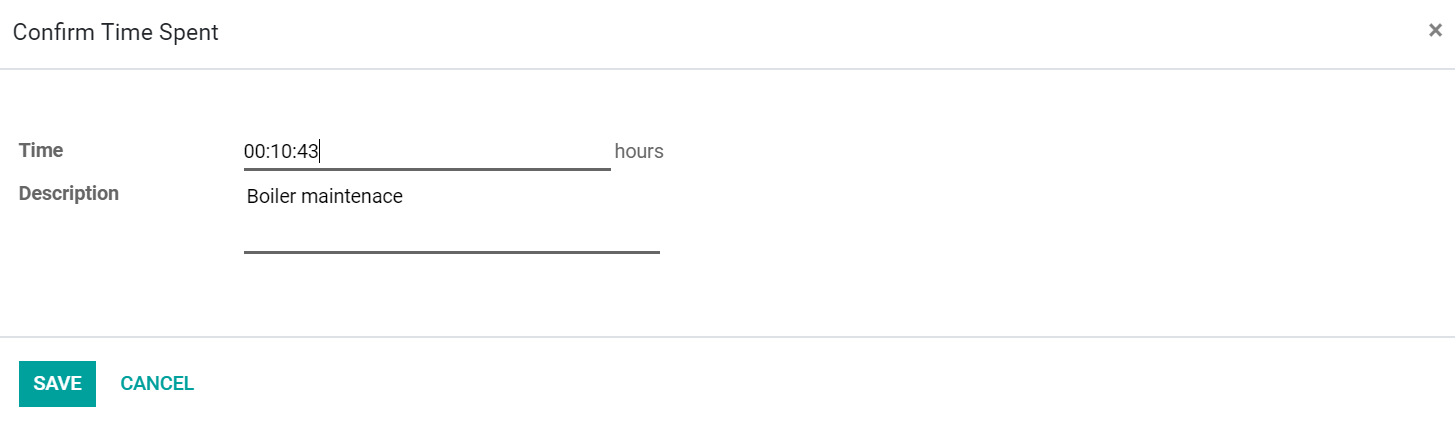 Timesheet Timer in Odoo Field Service